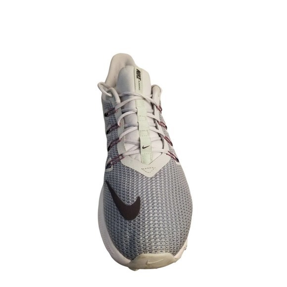 Nike Quest, men's gray, white running shoes Size 12 - Picture 3 of 12